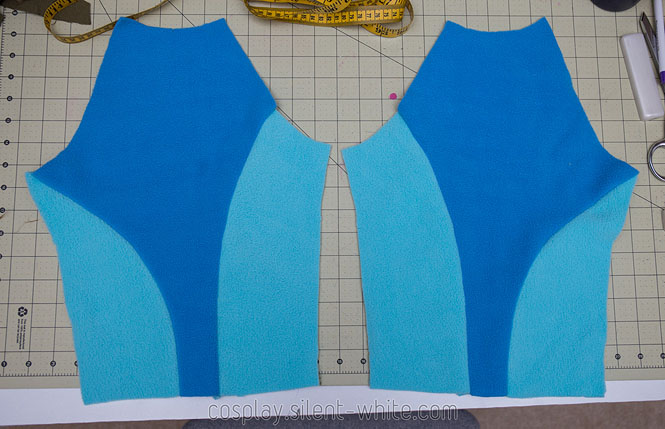 Sleeve pattern for Sisu costume